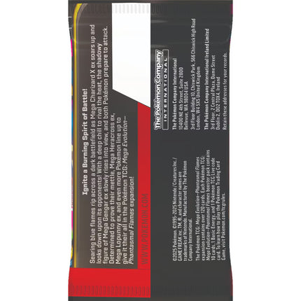 Pokemon |  Mega Evolution | Phantasmal Flames Booster Pack
