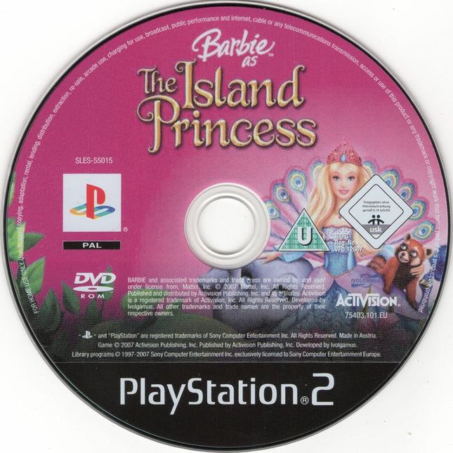 Barbie as The Island Princess (Disc Only) | PS2