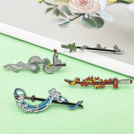 Demon Slayer | Giyu Tomioka's Sword | Enamel Pin