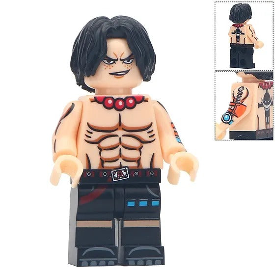 Minifig Blocks | One Piece | Ace