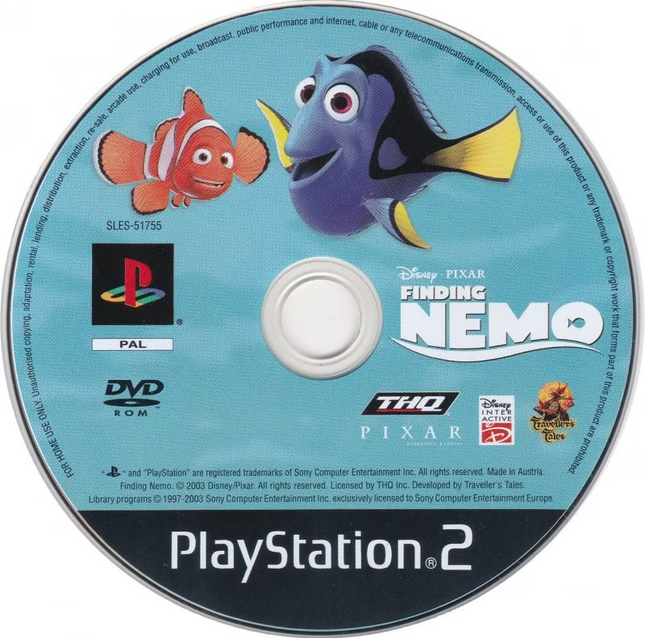 Disney Pixar Finding Nemo (Disc Only) | PS2
