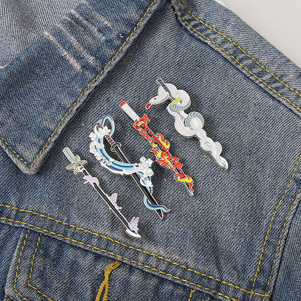 Demon Slayer | Giyu Tomioka's Sword | Enamel Pin