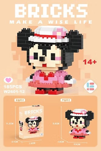 Micro Bricks | Disney | Minnie Mouse (185pcs)