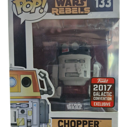 Star Wars Rebels | Chopper #133 | 2017 Galactic Convention Exclusive | Funko Pop! (Vaulted)