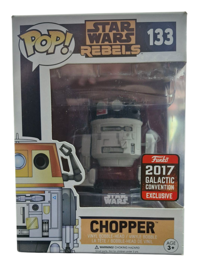 Star Wars Rebels | Chopper #133 | 2017 Galactic Convention Exclusive | Funko Pop! (Vaulted)