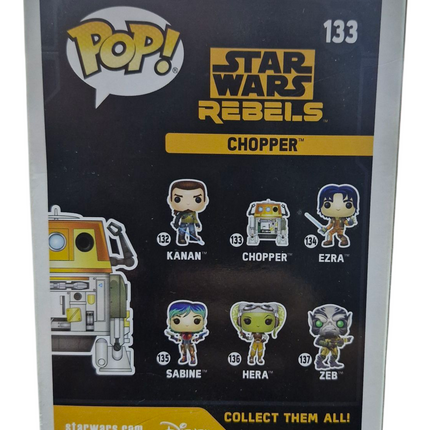Star Wars Rebels | Chopper #133 | 2017 Galactic Convention Exclusive | Funko Pop! (Vaulted)