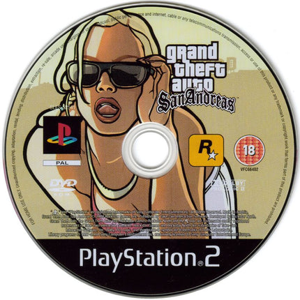 Grand Theft Auto: San Andreas (Disc Only) | PS2