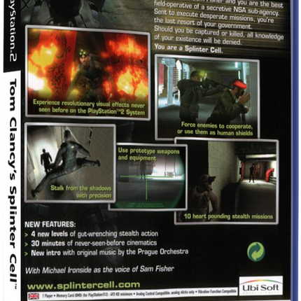 Tom Clancy's Splinter Cell | PS2