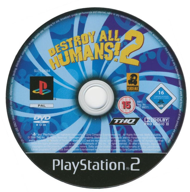 Destroy All Humans! 2 (Disc Only) | PS2