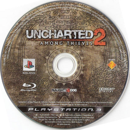 Uncharted 2: Among Thieves (Disc Only)