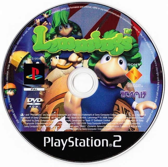 Lemmings (Disc Only) | PS2