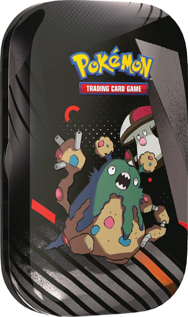Pokemon | Scarlet & Violet | Black Bolt & White Flare | Unova Mini Tin | Garbodor & Amoonguss