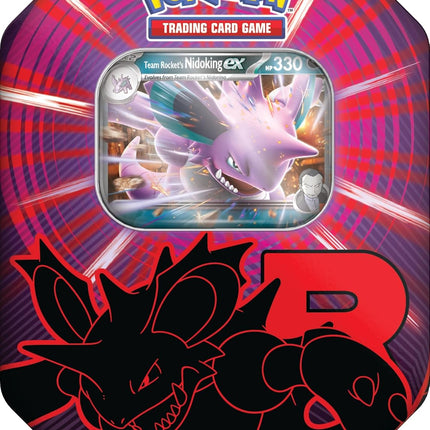 Pokemon | Scarlet & Violet | Destined Rivals | Team Rocket Tin - Nidoking ex