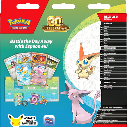 Pokemon | 30th Celebration | Battle Deck (Espeon EX)
