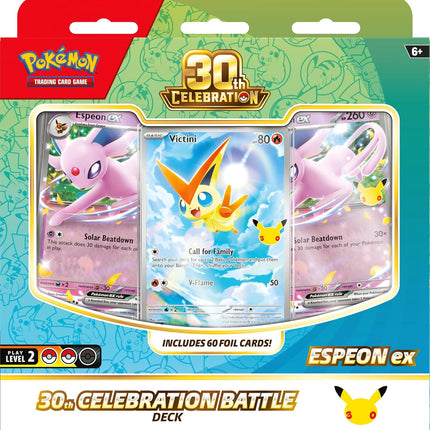 Pokemon | 30th Celebration | Battle Deck (Espeon EX)