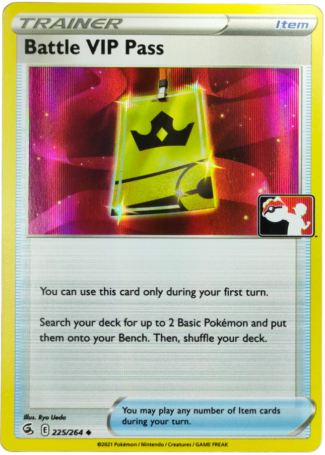 Pokemon | Prize Pack Series Two| Battle VIP Pass (Holo) - 225/264