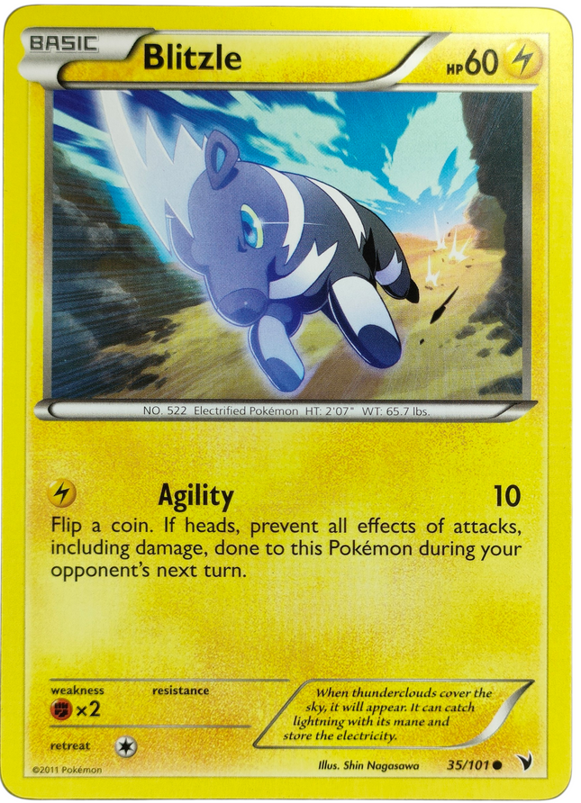 Pokemon | Black & White | Noble Victories | Blitzle - 35/101