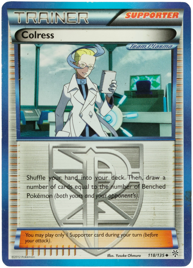Pokemon | Black & White | Plasma Storm | Colress - 118/135