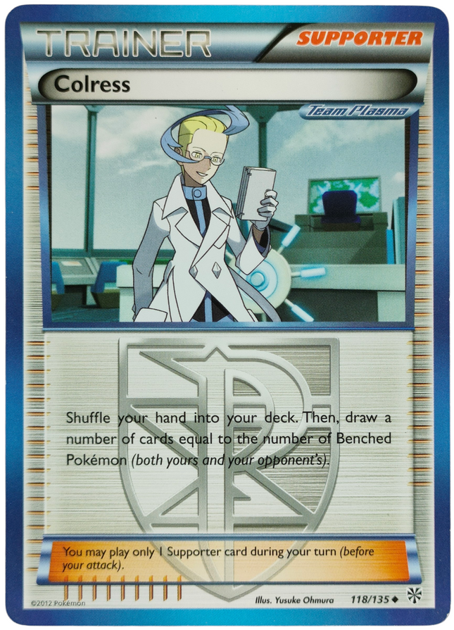 Pokemon | Black & White | Plasma Storm | Colress - 118/135