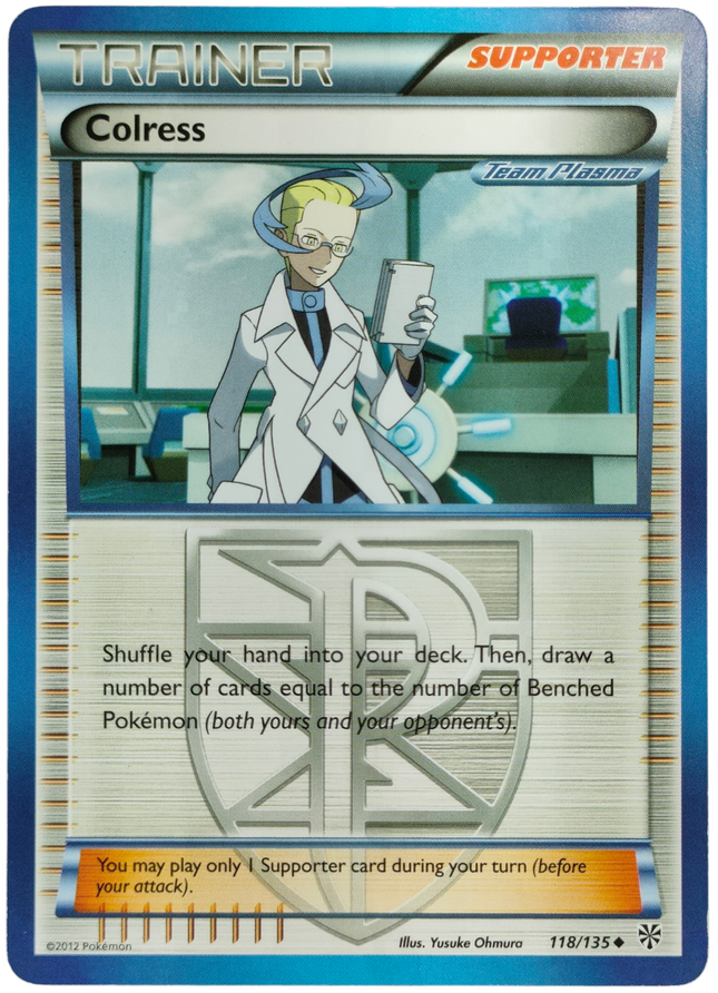 Pokemon | Black & White | Plasma Storm | Colress - 118/135