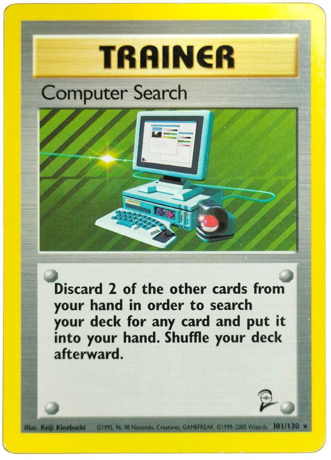Pokemon | Original Series | Base Set 2 | Computer Search - 101/130