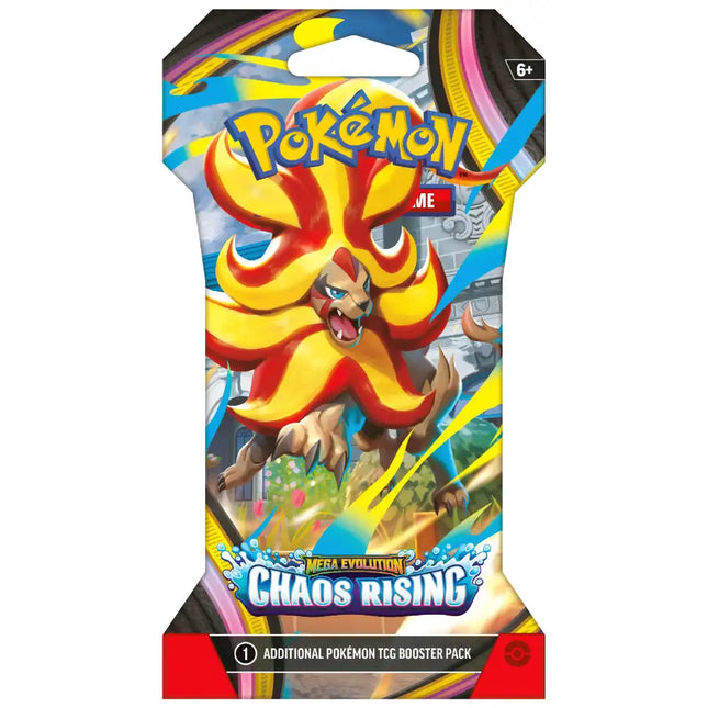 Pokemon | Mega Evolution | Chaos Rising | Sleeved Booster Pack