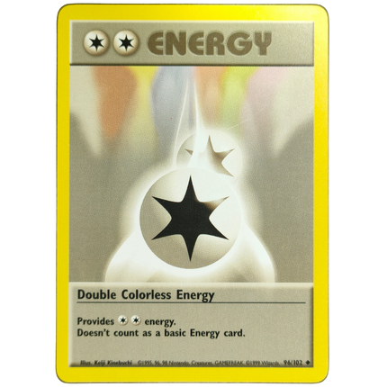 Pokemon | Original Series | Base Set | Double Colorless Energy - 96/102