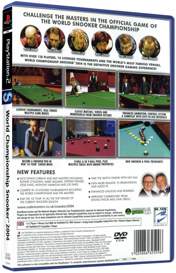 World Championship Snooker 2004 | PS2