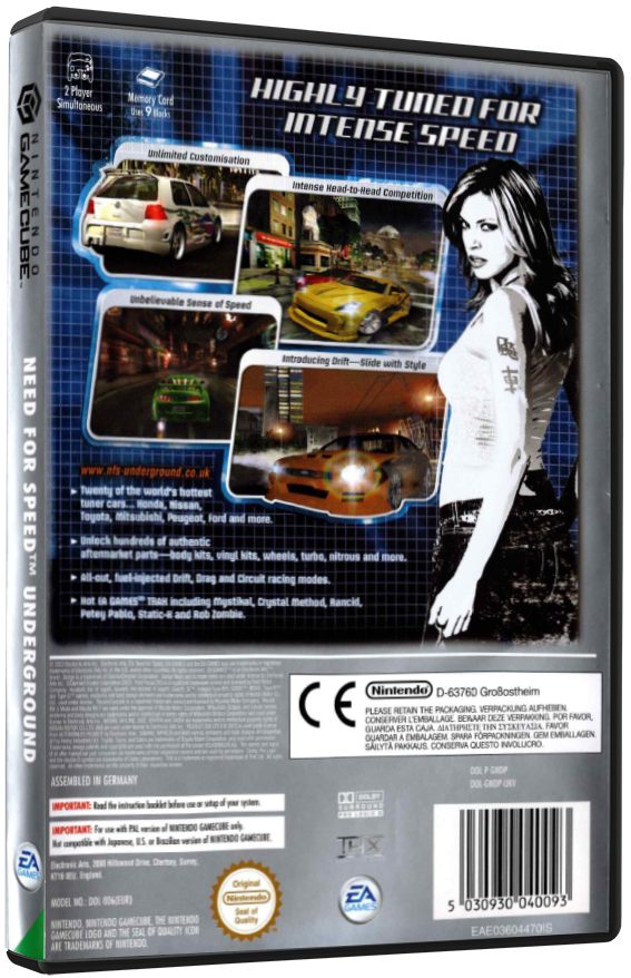 Need for Speed: Underground (Player's Choice Platinum) | Nintendo GameCube