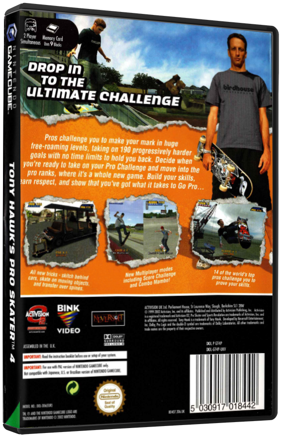 Tony Hawk's Pro Skater 4 | Nintendo GameCube