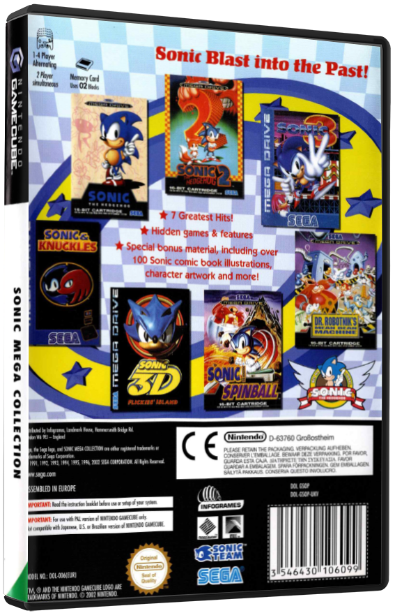 Sonic Mega Collection | Nintendo GameCube