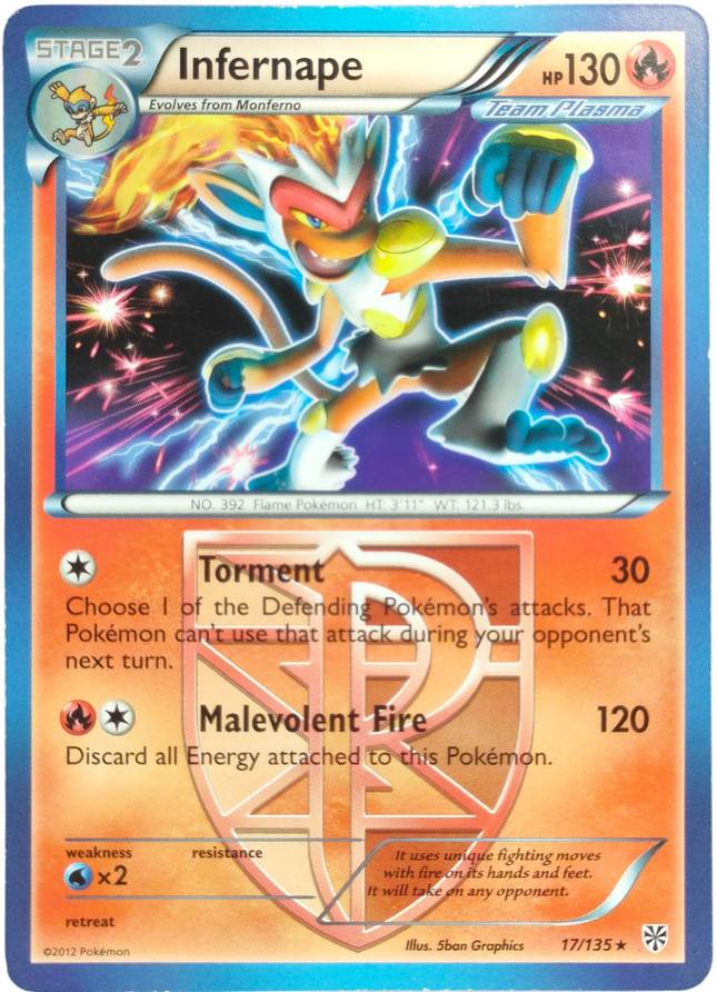 Pokemon | Deck Exclusives | Infernape - 17/135