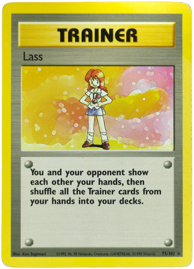 Pokemon | Original Series | Base Set | Lass - 75/102