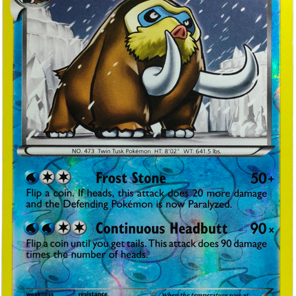 Pokemon | Black & White | Plasma Storm | Mamoswine (Reverse Holo) - 28/135