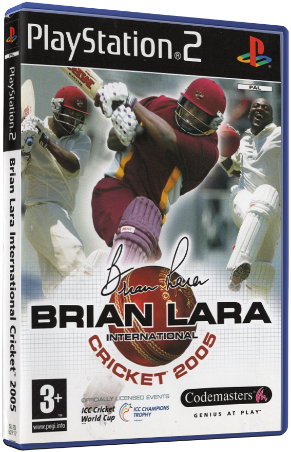 Brian Lara International Cricket 2005 (Printed Cover) | PS2