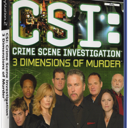 CSI: Crime Scene Investigation – 3 Dimensions of Murder | PS2