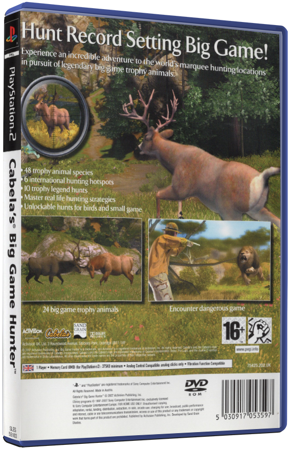 Cabela's Big Game Hunter | PS2