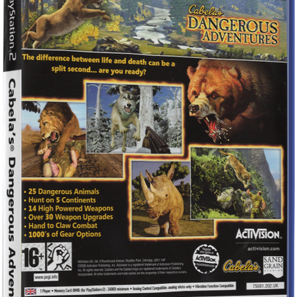 Cabela's Dangerous Adventures | PS2