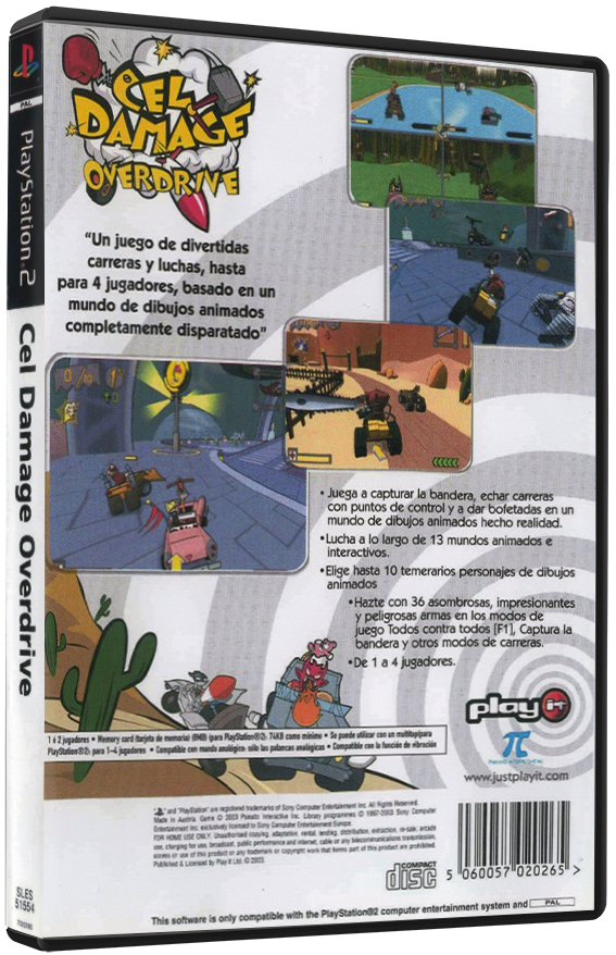 Cel Damage Overdrive (Printed Cover) | PS2