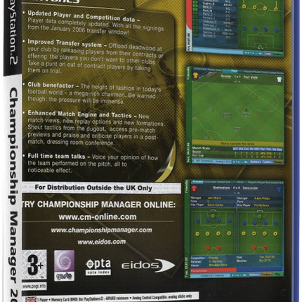 Championship Manager 2006 | PS2
