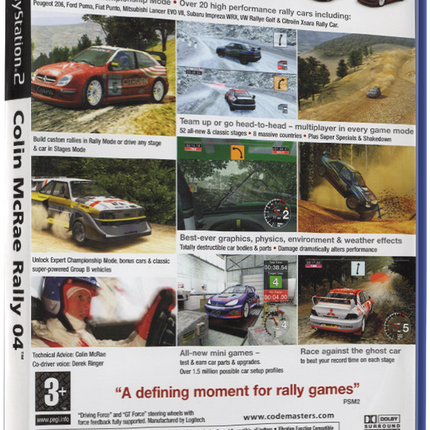 Colin McRae Rally 04 (Printed Cover) | PS2