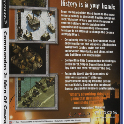 Commandos 2: Men of Courage | PS2