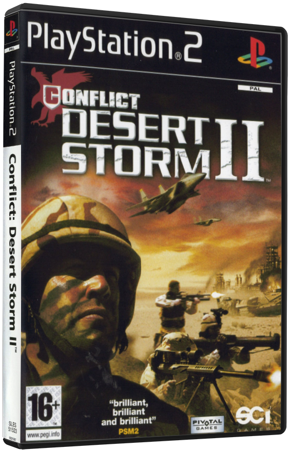 Conflict: Desert Storm II – Back to Baghdad (Printed Cover) | PS2