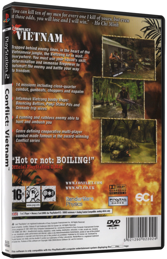Conflict: Vietnam (Printed Cover) | PS2