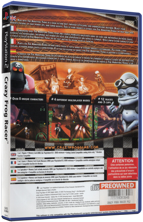 Crazy Frog Racer | PS2