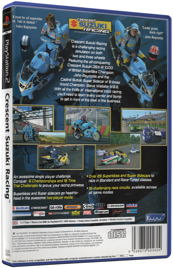Crescent Suzuki Racing | PS2