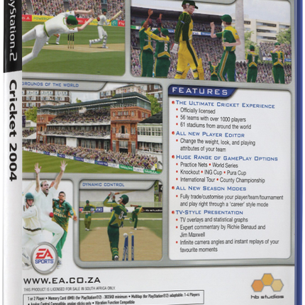 Cricket 2004 | PS2