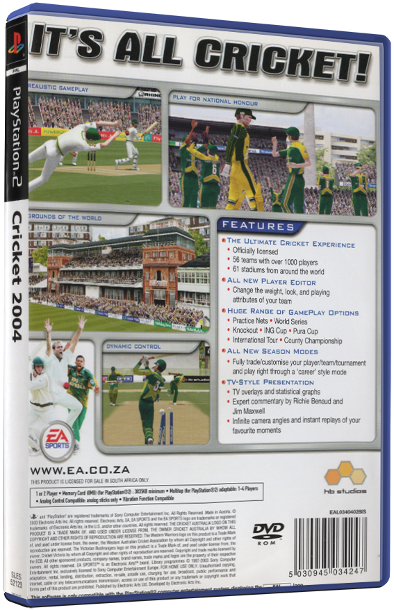 Cricket 2004 | PS2