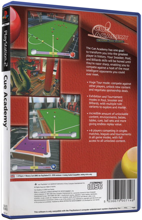 Cue Academy | PS2