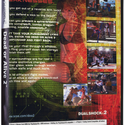 Dead or Alive 2 (Printed Cover - Platinum) | PS2